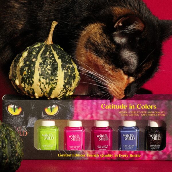 Catitude in Colors Nail Polish Set, 64703